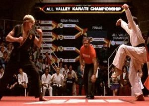 Sweep the leg, Johnny!