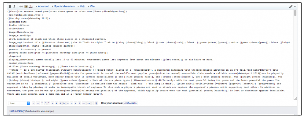 Wikipedia Editor
